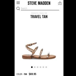 Steve Madden Travel Tan 7.5